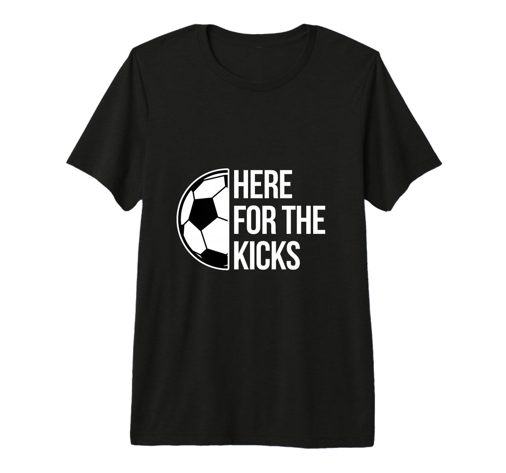 Kicks Soccer Football Goal Striker T-Shirt - Custom Art Print Men Women - T-Shirt, Sweatshirt, Hoodie