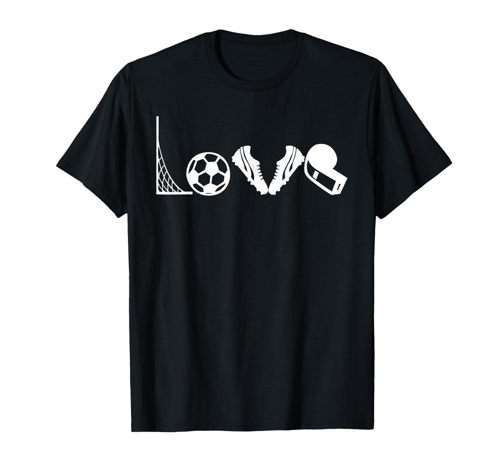 Soccer Football I Love Soccer Funny T-Shirt - Custom Art Print for Adults - T-Shirt, Sweatshirt, Hoodie
