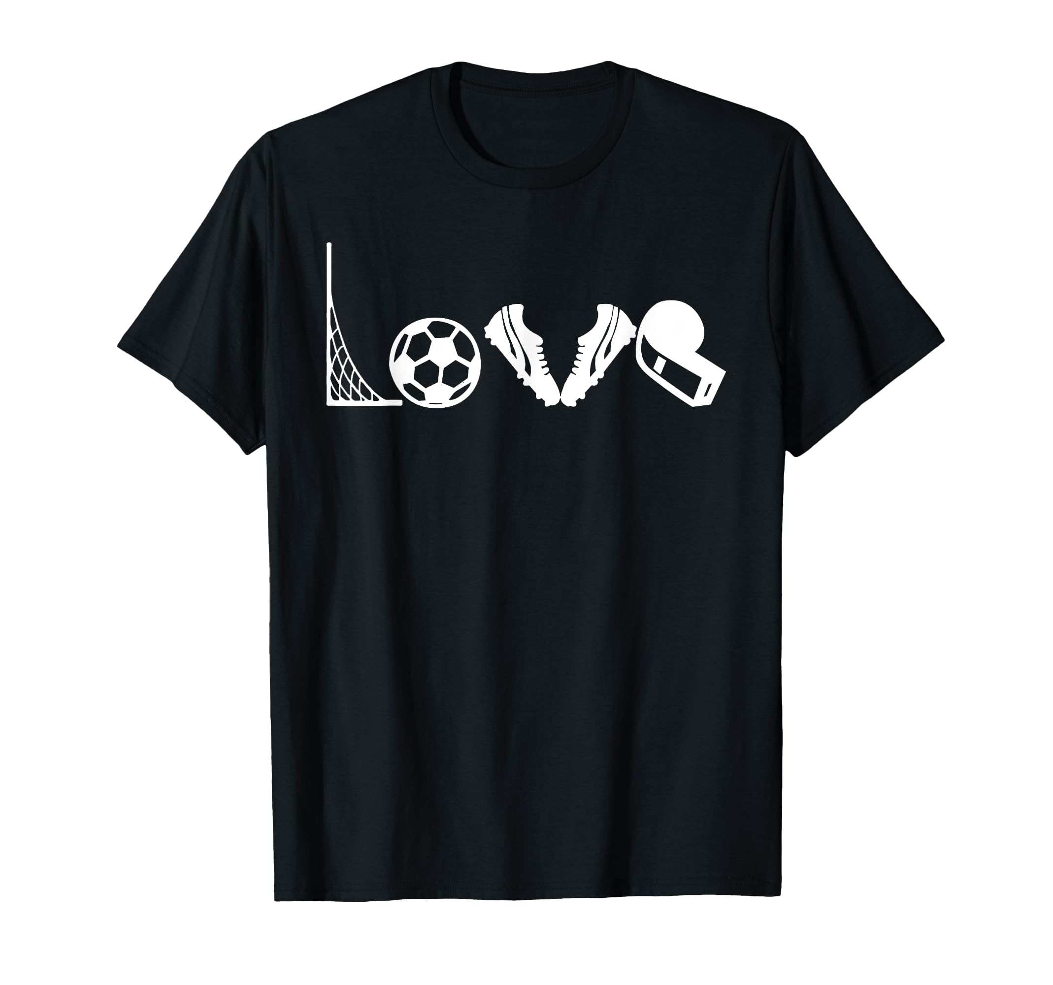 Soccer Football I Love Soccer Funny T-Shirt - Custom Art Print for Adults - T-Shirt, Sweatshirt, Hoodie