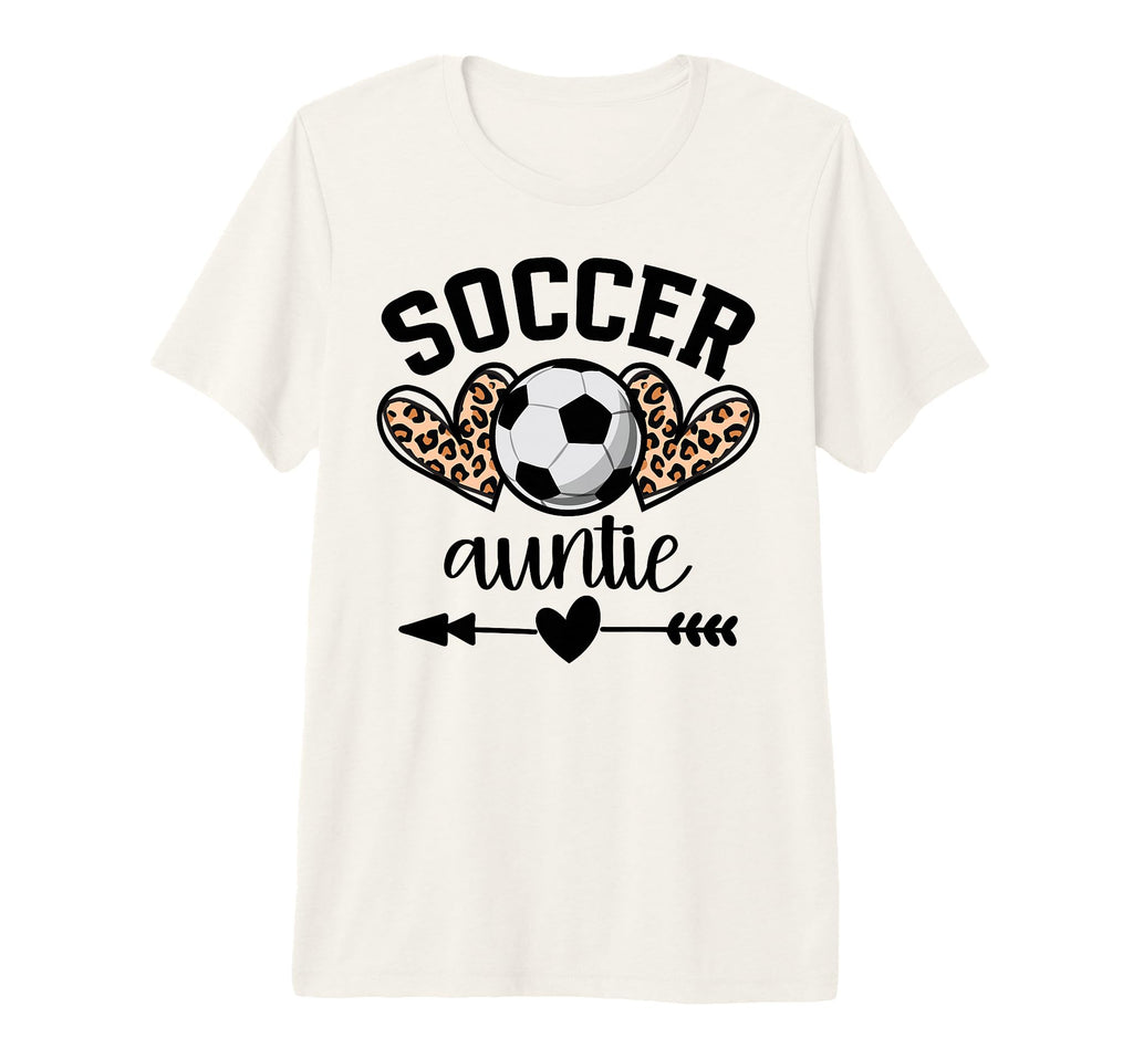 Soccer Auntie Womens Soccer Day Aunt Game T-Shirt - Novelty Apparel Unisex - T-Shirt, Sweatshirt, Hoodie