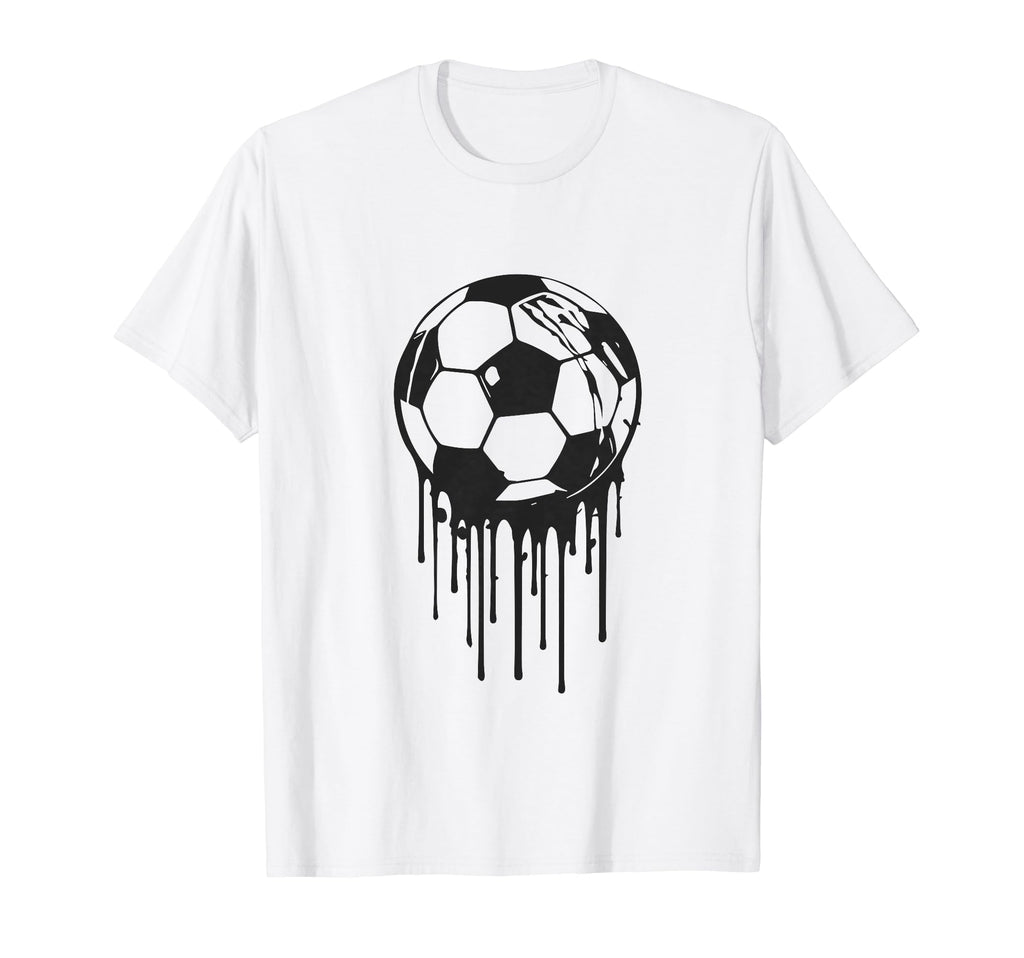 Soccer Ball Splash Soccer Player Sport T-Shirt - Unique Graphic for Adults - T-Shirt, Sweatshirt, Hoodie