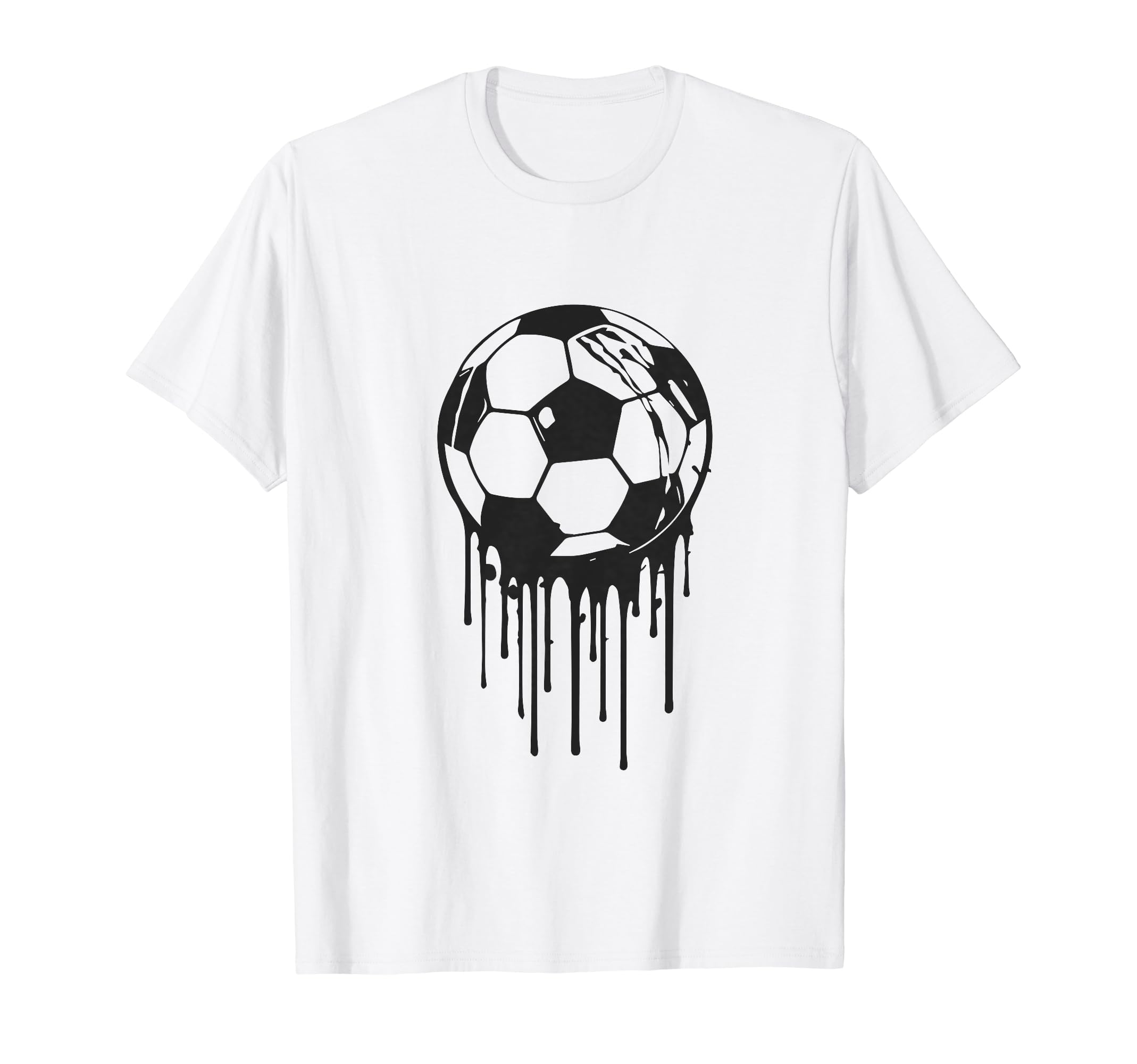 Soccer Ball Splash Soccer Player Sport T-Shirt - Unique Graphic for Adults - T-Shirt, Sweatshirt, Hoodie