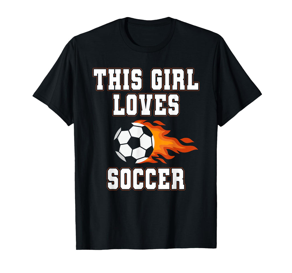 This Loves Soccer Game Day Female T-Shirt - Fun Novelty Design for Adults - T-Shirt, Sweatshirt, Hoodie