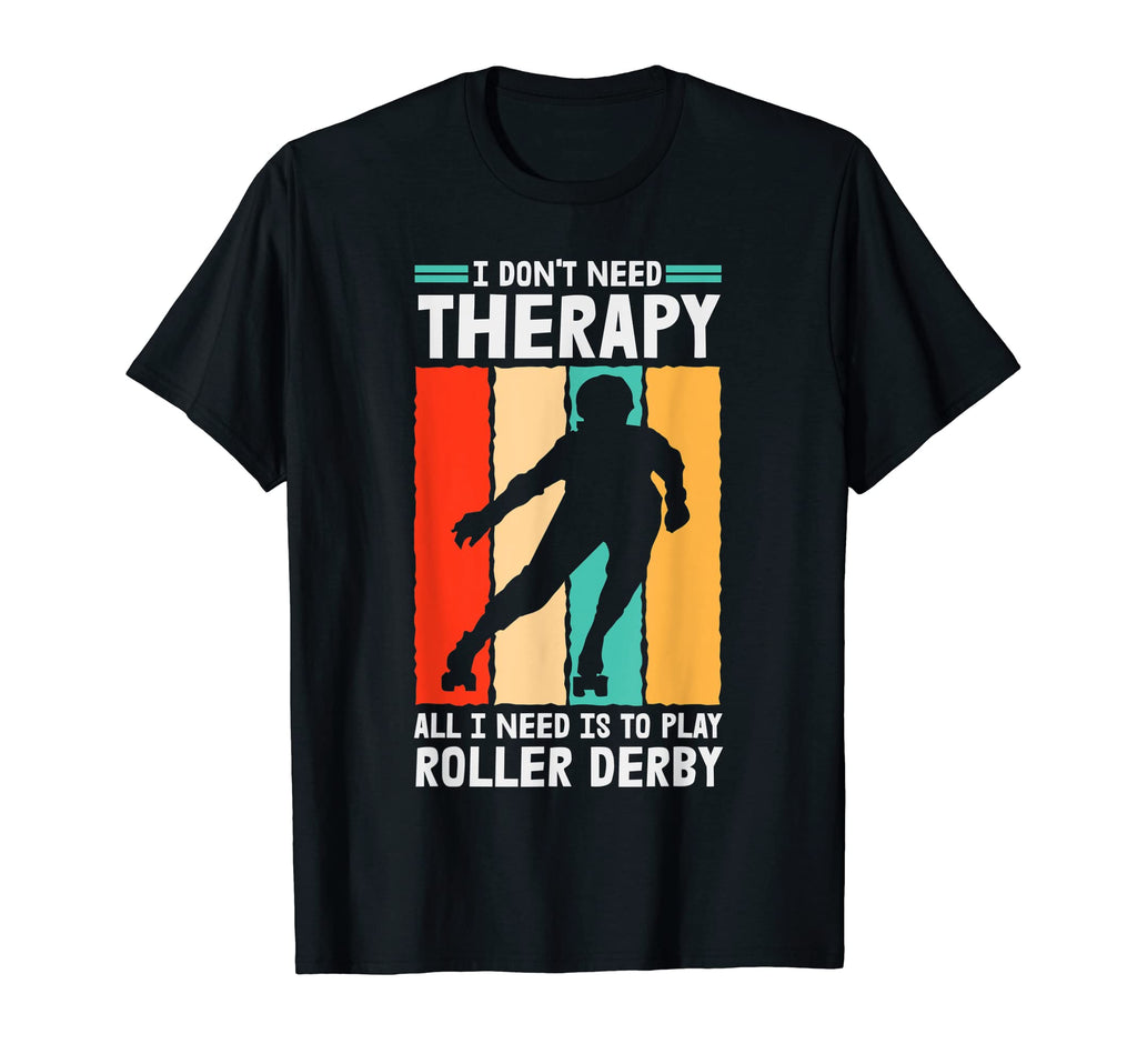 70S 80S Roller Derby Skates Skating T-Shirt - Aesthetic Graphic Men Women - T-Shirt, Sweatshirt, Hoodie