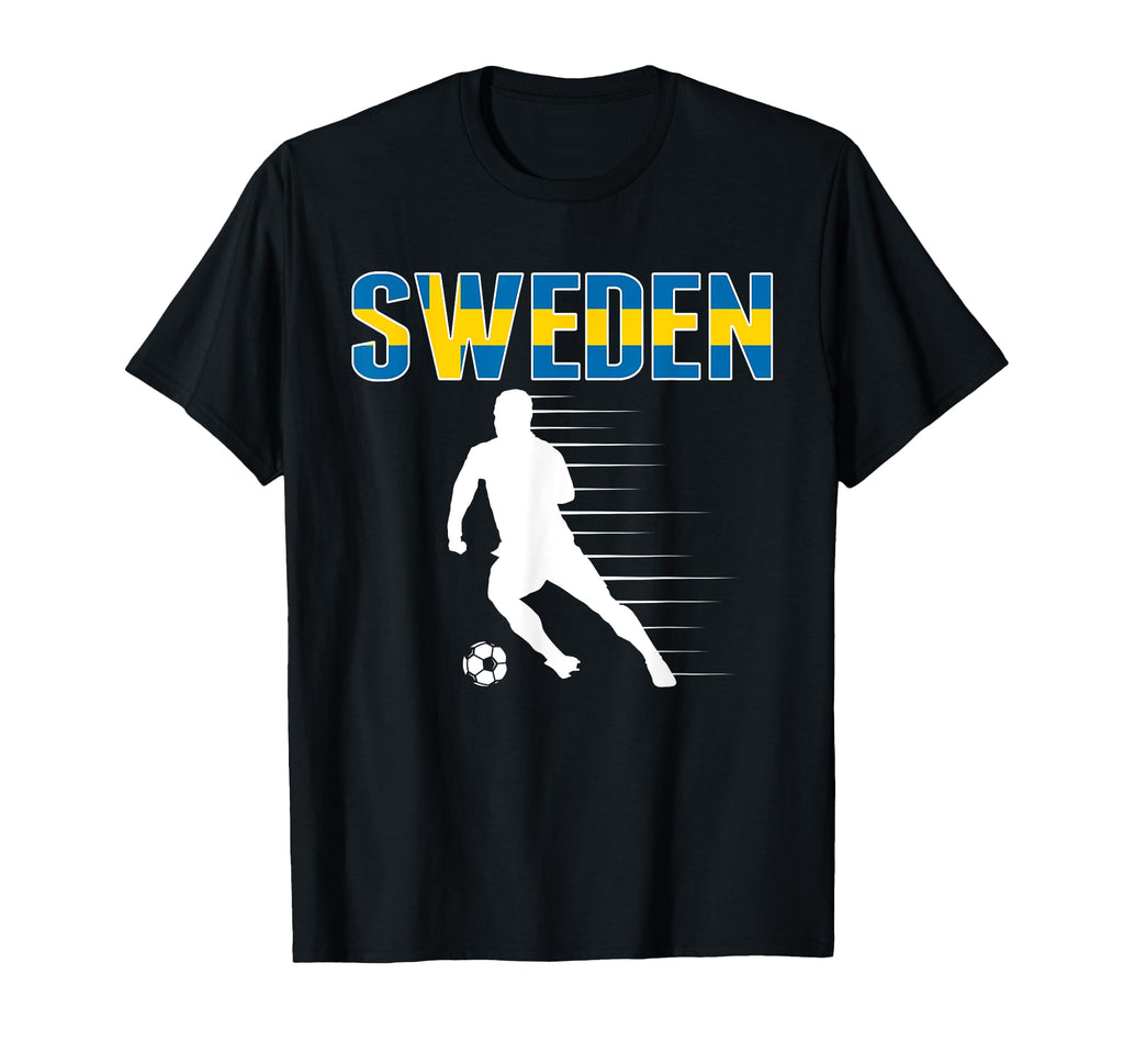 Sweden Soccer Lovers Jersey Support T-Shirt - Unique Graphic for Adults - T-Shirt, Sweatshirt, Hoodie