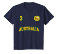 Australia Soccer No 3 Back Australian T-Shirt - Novelty Apparel Men Women - T-Shirt, Sweatshirt, Hoodie
