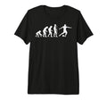 Human Evolution Soccer Funny T-Shirt - Fun Novelty Design for Adults - T-Shirt, Sweatshirt, Hoodie