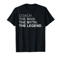 Coach Myth Legend T-Shirt - Minimalist Print Men Women - T-Shirt, Sweatshirt, Hoodie