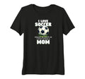 Womens I Love Soccer Almost As Much As I T-Shirt - Minimalist Print Unisex - T-Shirt, Sweatshirt, Hoodie