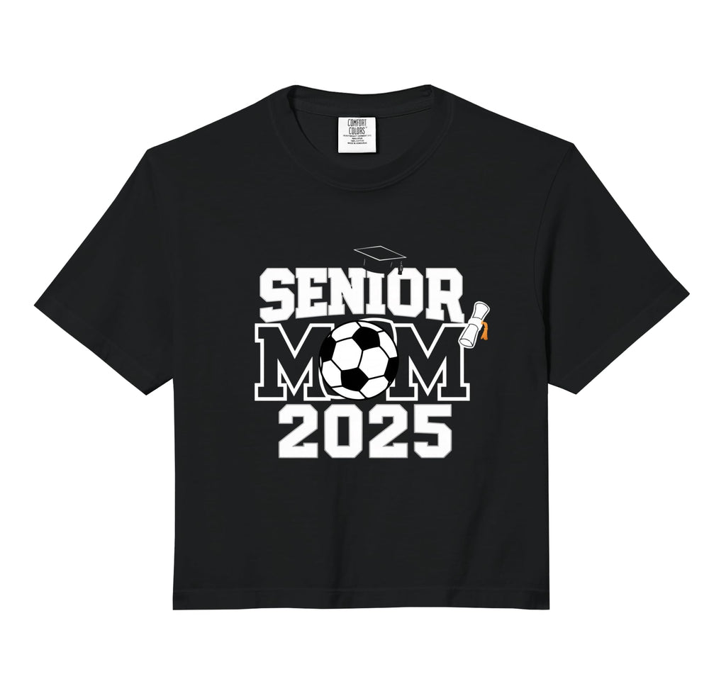 Senior 2025 Soccer Mom High School Hoodie - Casual Everyday Wear Unisex - T-Shirt, Sweatshirt, Hoodie