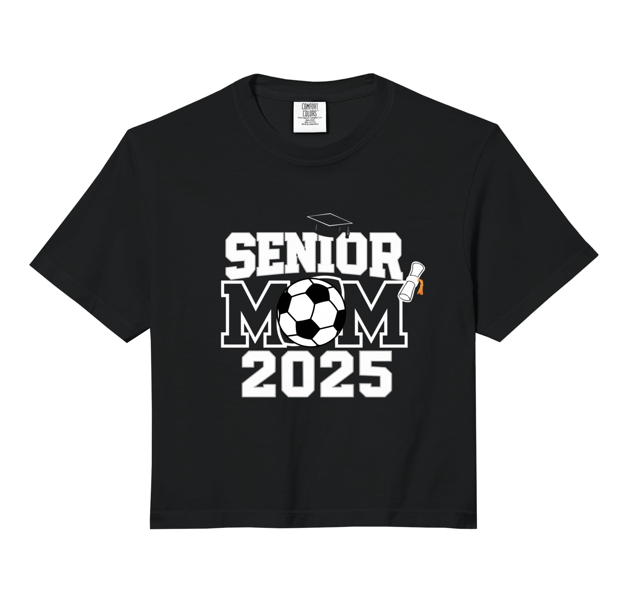 Senior 2025 Soccer Mom High School Hoodie - Casual Everyday Wear Unisex - T-Shirt, Sweatshirt, Hoodie