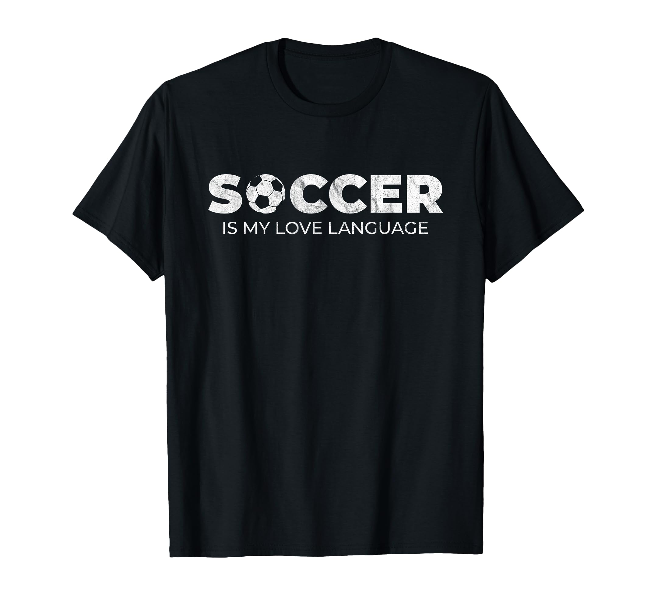 Soccer Is My Love Language Soccer T-Shirt - Aesthetic Graphic for Adults - T-Shirt, Sweatshirt, Hoodie