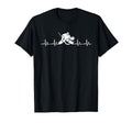 Hockey Goalie Heartbeat Hockey Goalkeeper T-Shirt - Custom Art Print Unisex - T-Shirt, Sweatshirt, Hoodie