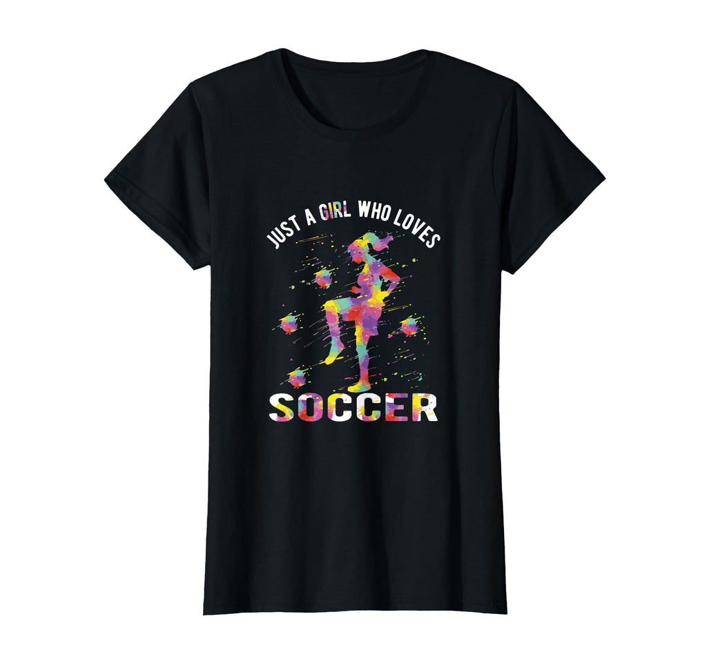 Just Who Loves Soccer T-Shirt - Graphic Print for Adults - T-Shirt, Sweatshirt, Hoodie