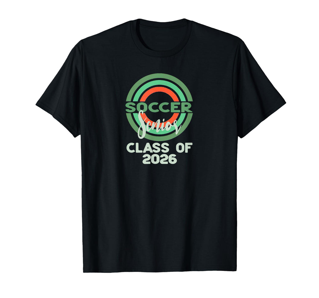 Soccer Senior Class 2026 T-Shirt - Minimalist Print for Adults - T-Shirt, Sweatshirt, Hoodie