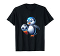 Penguin Bird Soccer Ball Champion Fan T-Shirt - Aesthetic Graphic Unisex - T-Shirt, Sweatshirt, Hoodie