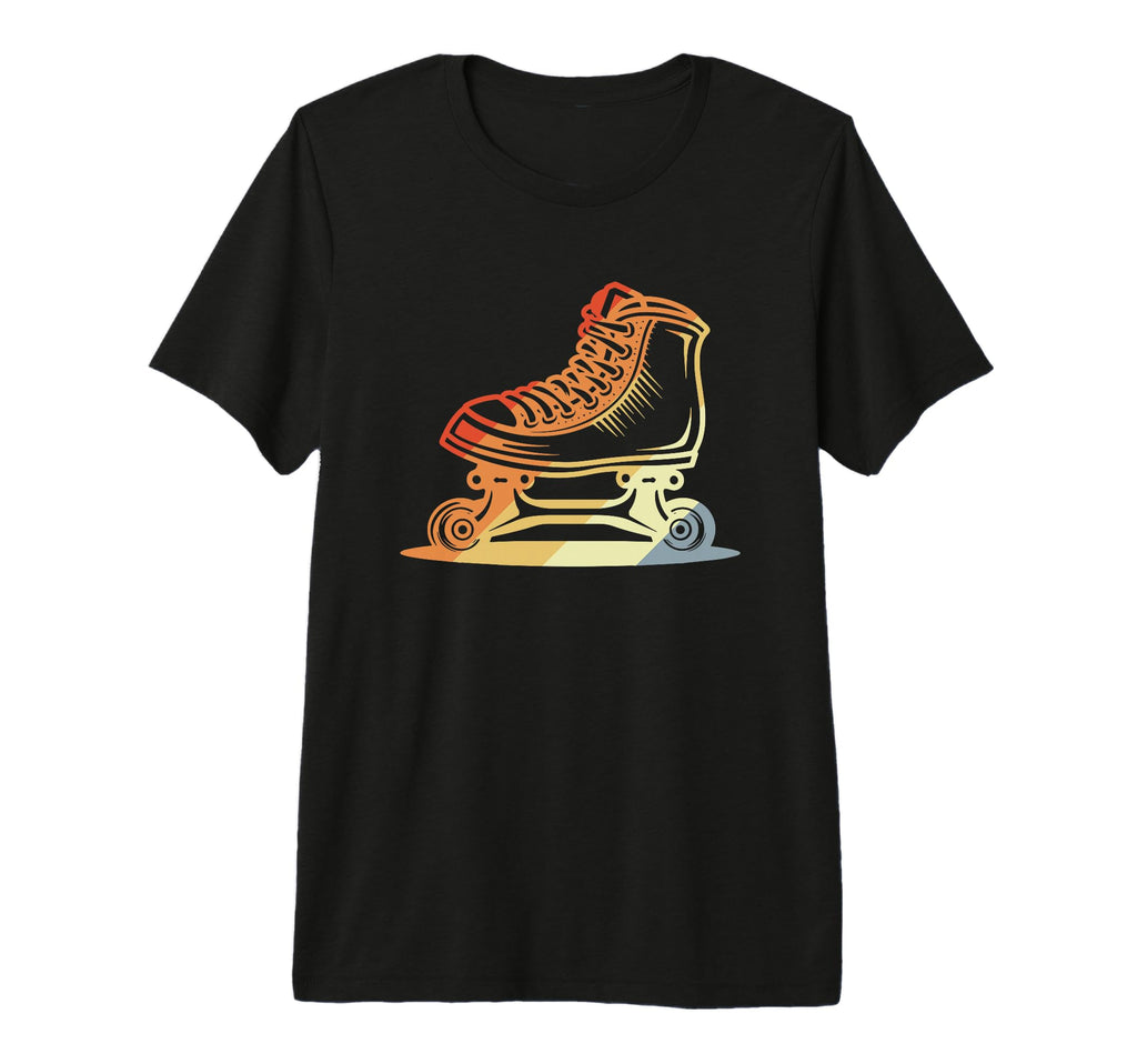 Roller Skates Sketch Indoor Sport Tri T-Shirt - Minimalist Print Men Women - T-Shirt, Sweatshirt, Hoodie