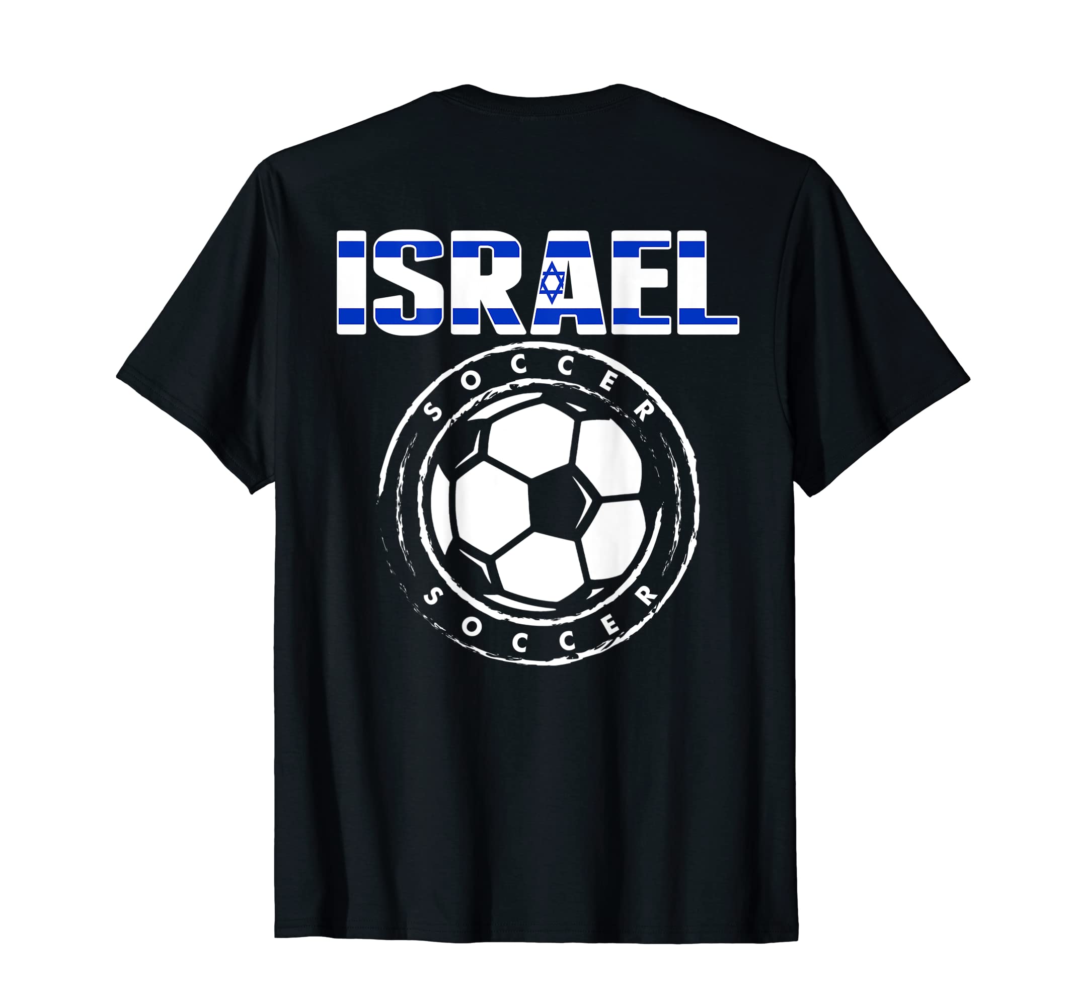 Israel Soccer Lovers Jersey Support T-Shirt - Trendy Graphic for Adults - T-Shirt, Sweatshirt, Hoodie