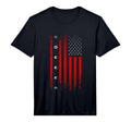 American Flag Soccer Soccer T-Shirt - Casual Everyday Wear Unisex - T-Shirt, Sweatshirt, Hoodie