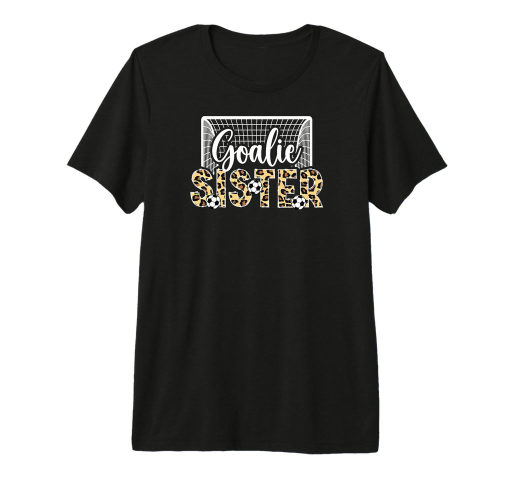 Soccer Goalie Sister Soccer Keeper T-Shirt - Minimalist Print Unisex - T-Shirt, Sweatshirt, Hoodie
