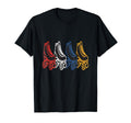 Roller Skates Color Line Art T-Shirt - Casual Everyday Wear for Adults - T-Shirt, Sweatshirt, Hoodie