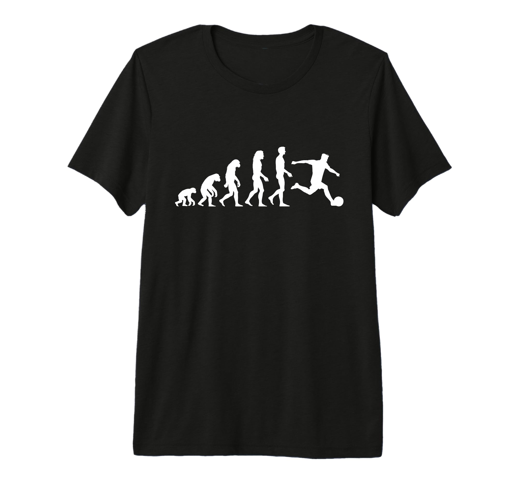 Soccer Player Evolution Funny Football T-Shirt - Novelty Apparel Unisex - T-Shirt, Sweatshirt, Hoodie
