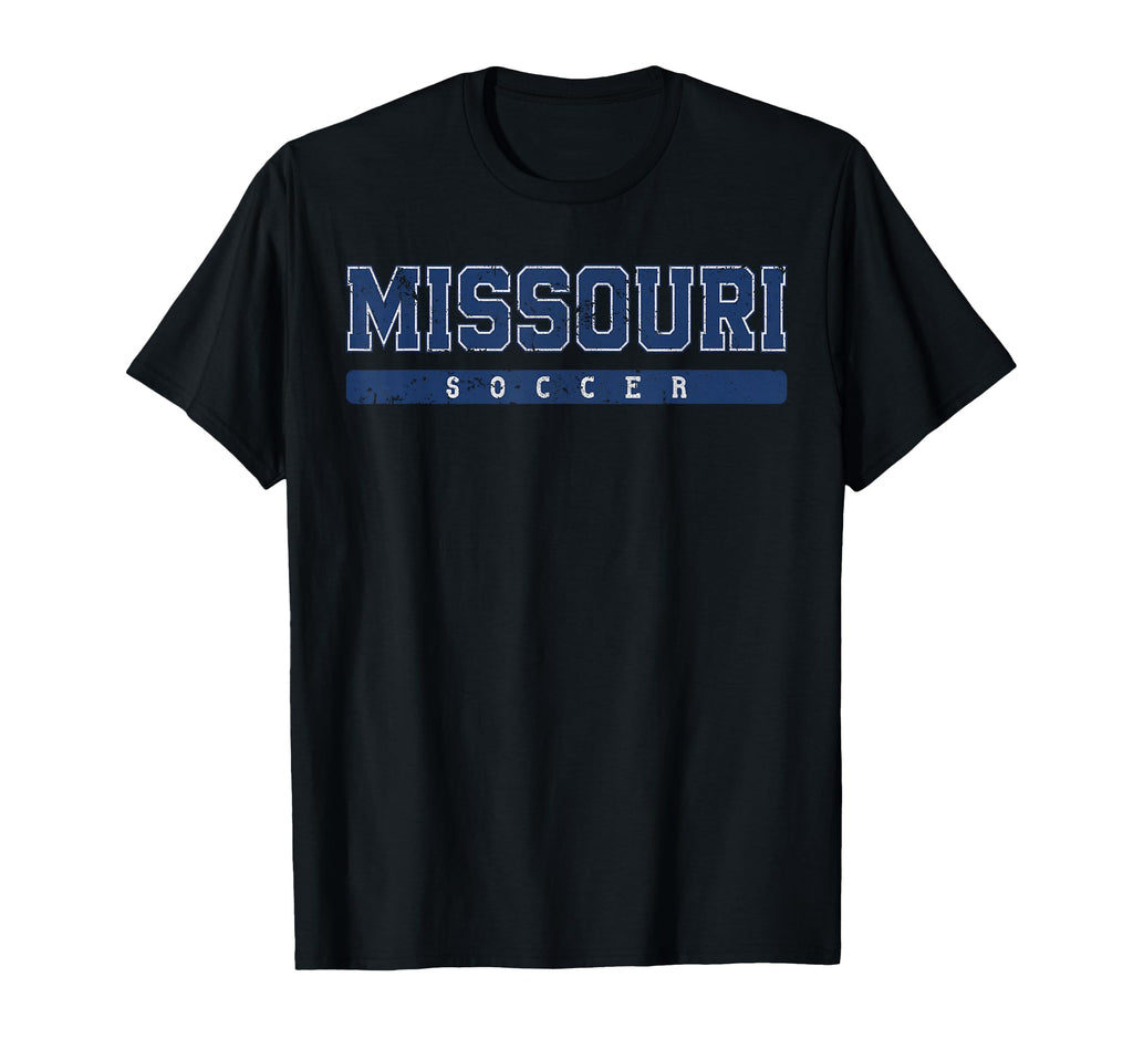 Missouri Soccer Tees Tanks Tops Sweatshirt - Minimalist Print for Adults - T-Shirt, Sweatshirt, Hoodie