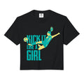 Kick It Like Womens And Soccer Comfort T-Shirt - Trendy Graphic Unisex - T-Shirt, Sweatshirt, Hoodie