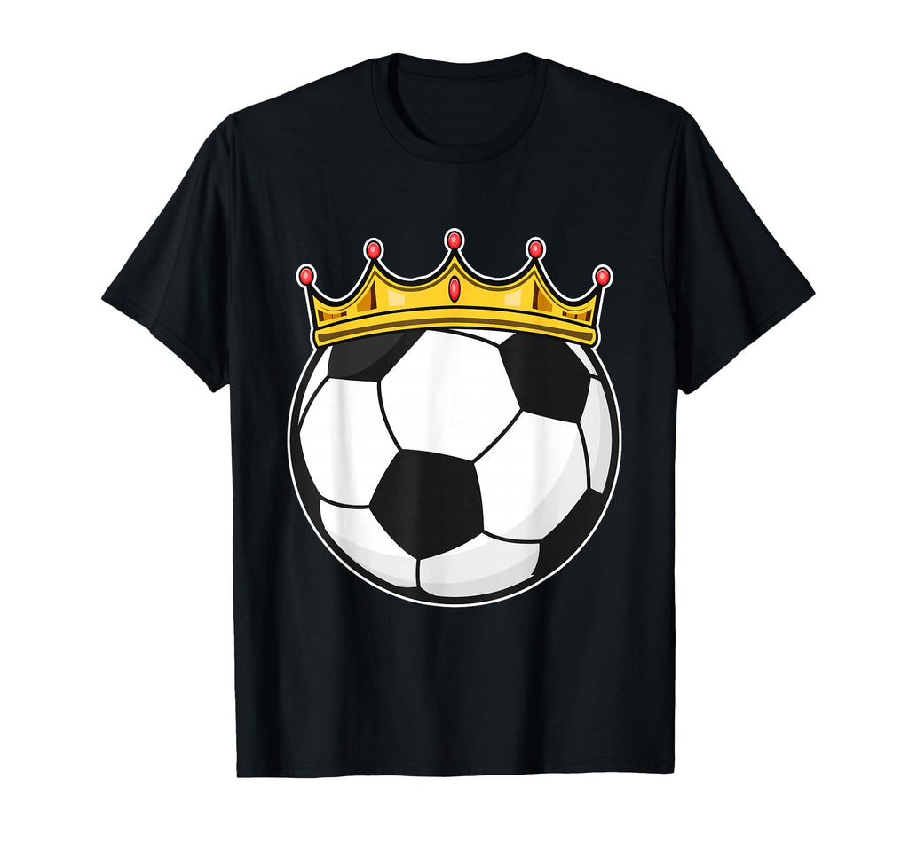 Soccer Crown T-Shirt - Casual Everyday Wear Men Women - T-Shirt, Sweatshirt, Hoodie