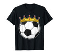 Soccer Crown T-Shirt - Casual Everyday Wear Men Women - T-Shirt, Sweatshirt, Hoodie