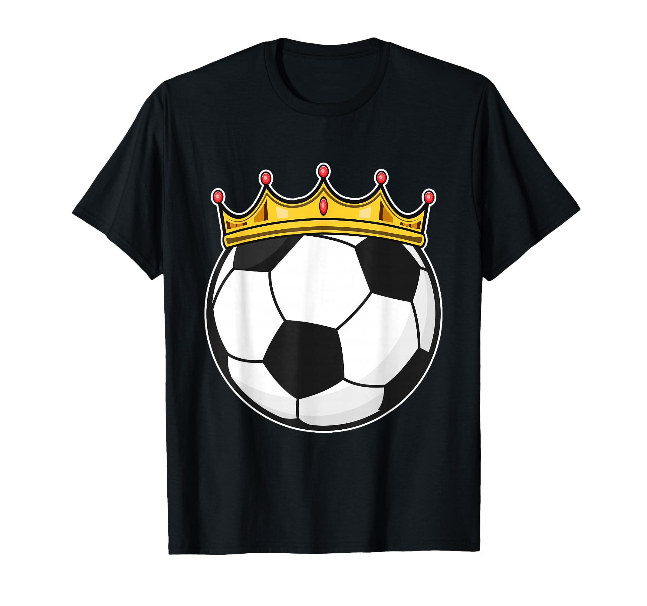 Soccer Crown T-Shirt - Casual Everyday Wear Men Women - T-Shirt, Sweatshirt, Hoodie