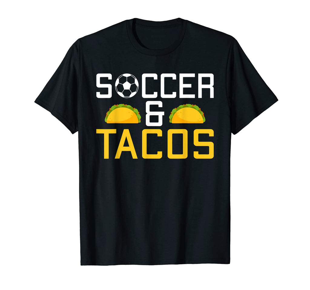 Soccer And Tacos Lover Soccer T-Shirt - Custom Art Print Men Women - T-Shirt, Sweatshirt, Hoodie