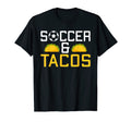 Soccer And Tacos Lover Soccer T-Shirt - Custom Art Print Men Women - T-Shirt, Sweatshirt, Hoodie