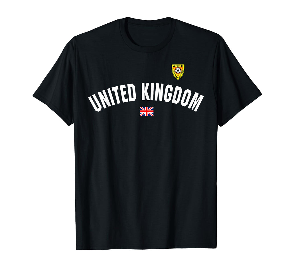 Uk Flag World Class Soccer Jersey T-Shirt - Minimalist Print Men Women - T-Shirt, Sweatshirt, Hoodie