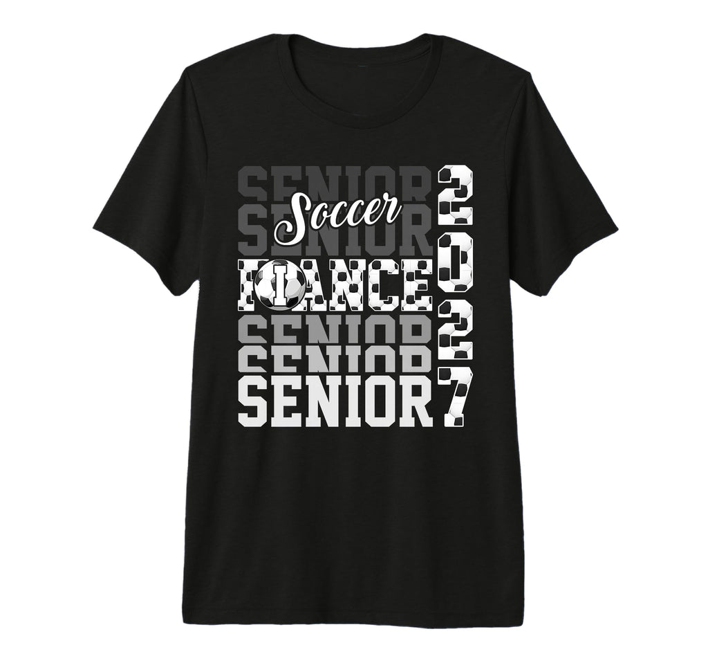 Senior 2027 Soccer Fiance Proud T-Shirt - Minimalist Print Men Women - T-Shirt, Sweatshirt, Hoodie