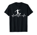 Soccer Heartbeat Heartbeat Soccer Player T-Shirt - Graphic Print for Adults - T-Shirt, Sweatshirt, Hoodie