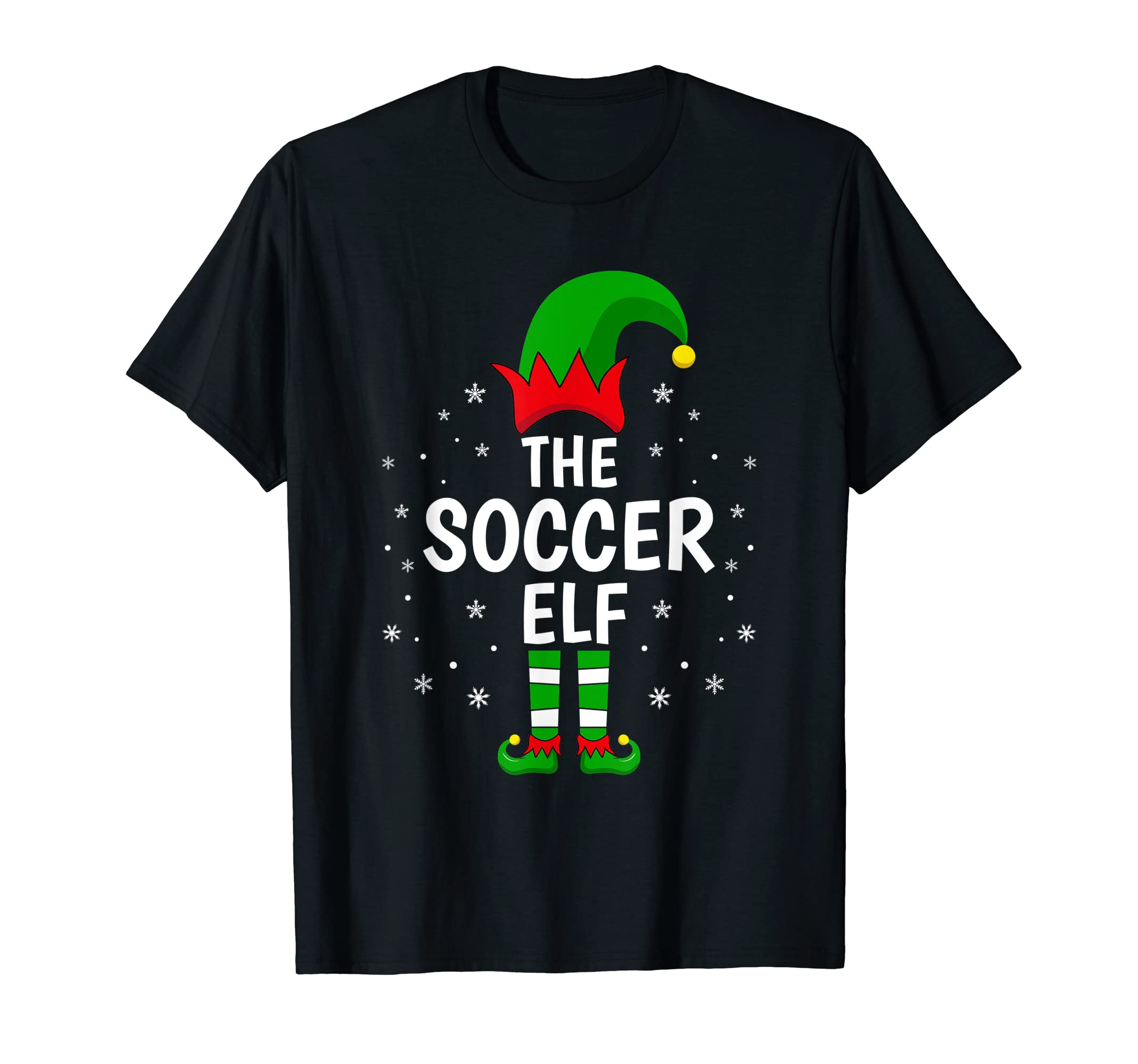 Soccer Elf Matching Family Funny T-Shirt - Fun Novelty Design for Adults - T-Shirt, Sweatshirt, Hoodie