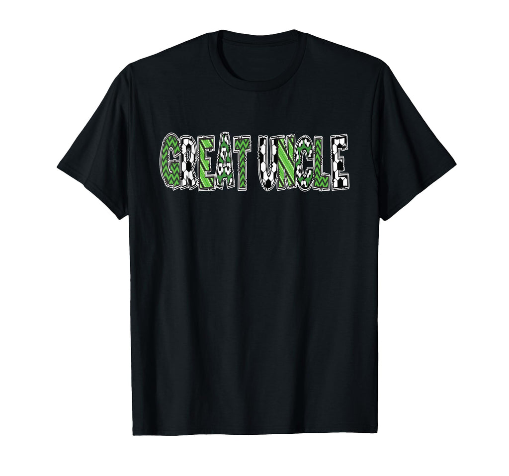 Soccer Great Uncle Birthday Party T-Shirt - Graphic Print Men Women - T-Shirt, Sweatshirt, Hoodie