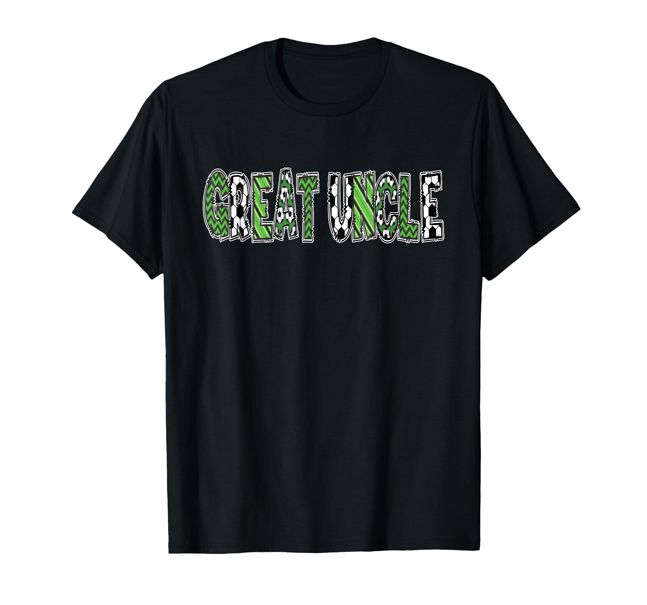 Soccer Great Uncle Birthday Party T-Shirt - Graphic Print Men Women - T-Shirt, Sweatshirt, Hoodie