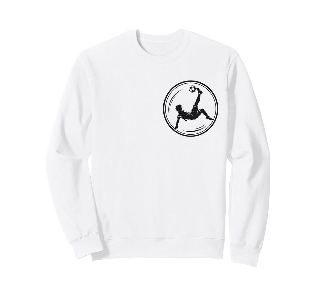Soccer Bicycle Kick Football Player Sweatshirt - Fun Novelty Design Unisex - T-Shirt, Sweatshirt, Hoodie