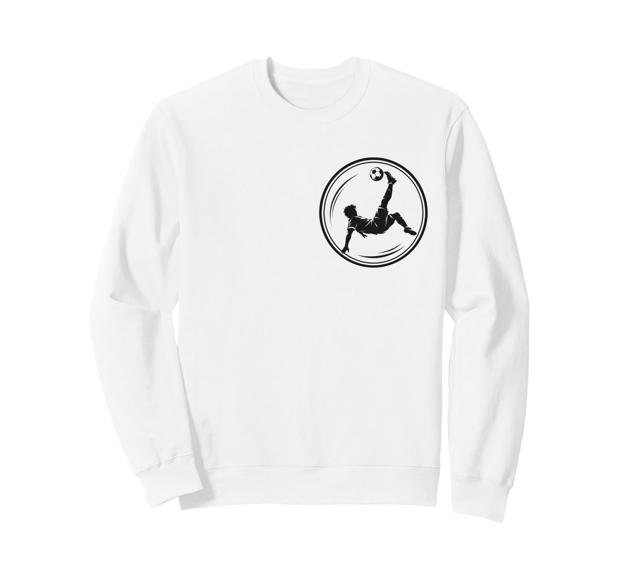 Soccer Bicycle Kick Football Player Sweatshirt - Fun Novelty Design Unisex - T-Shirt, Sweatshirt, Hoodie