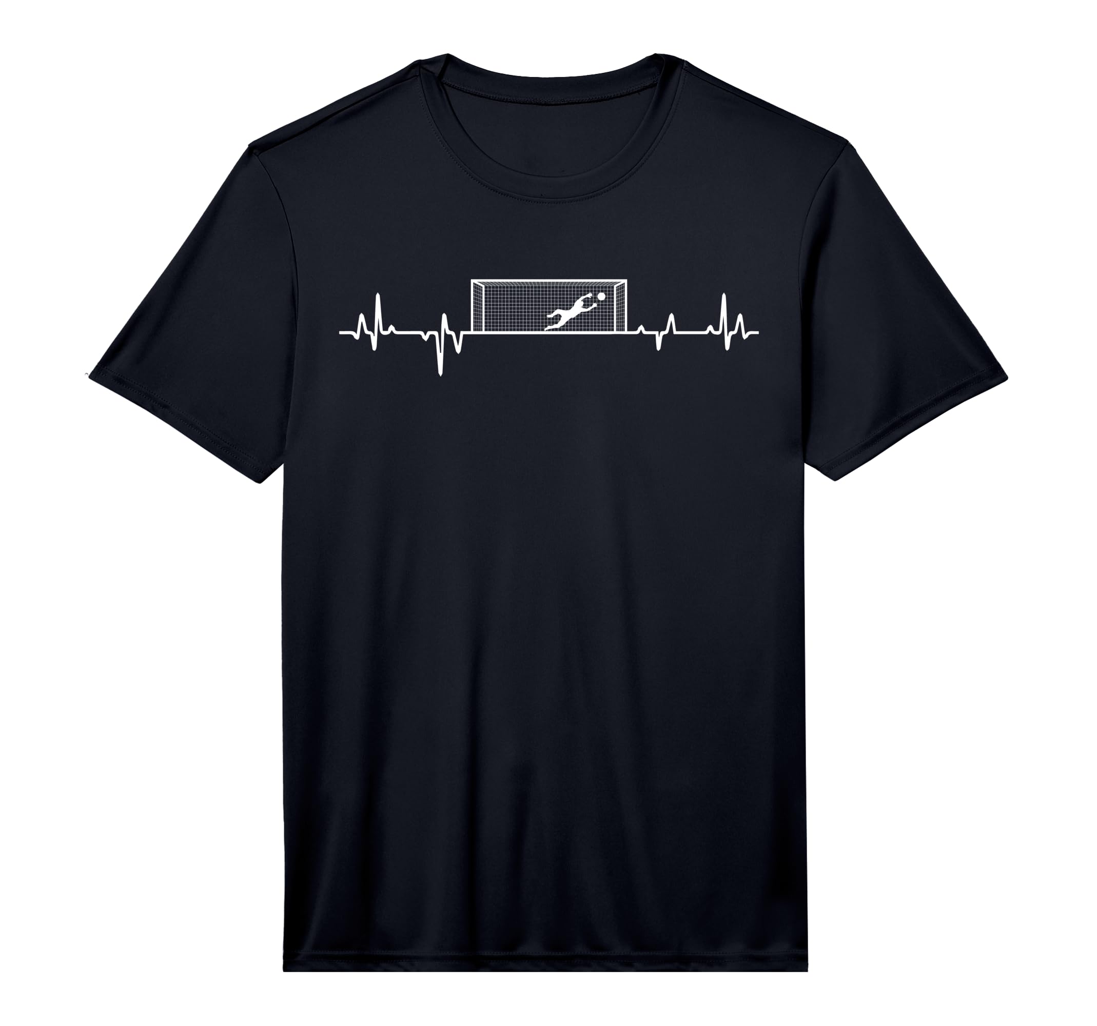 Soccer Goalie Heartbeat Soccer T-Shirt - Fun Novelty Design Unisex - T-Shirt, Sweatshirt, Hoodie