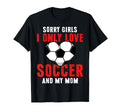 Funny Valentines Day Soccer I Only T-Shirt - Casual Everyday Wear Unisex - T-Shirt, Sweatshirt, Hoodie