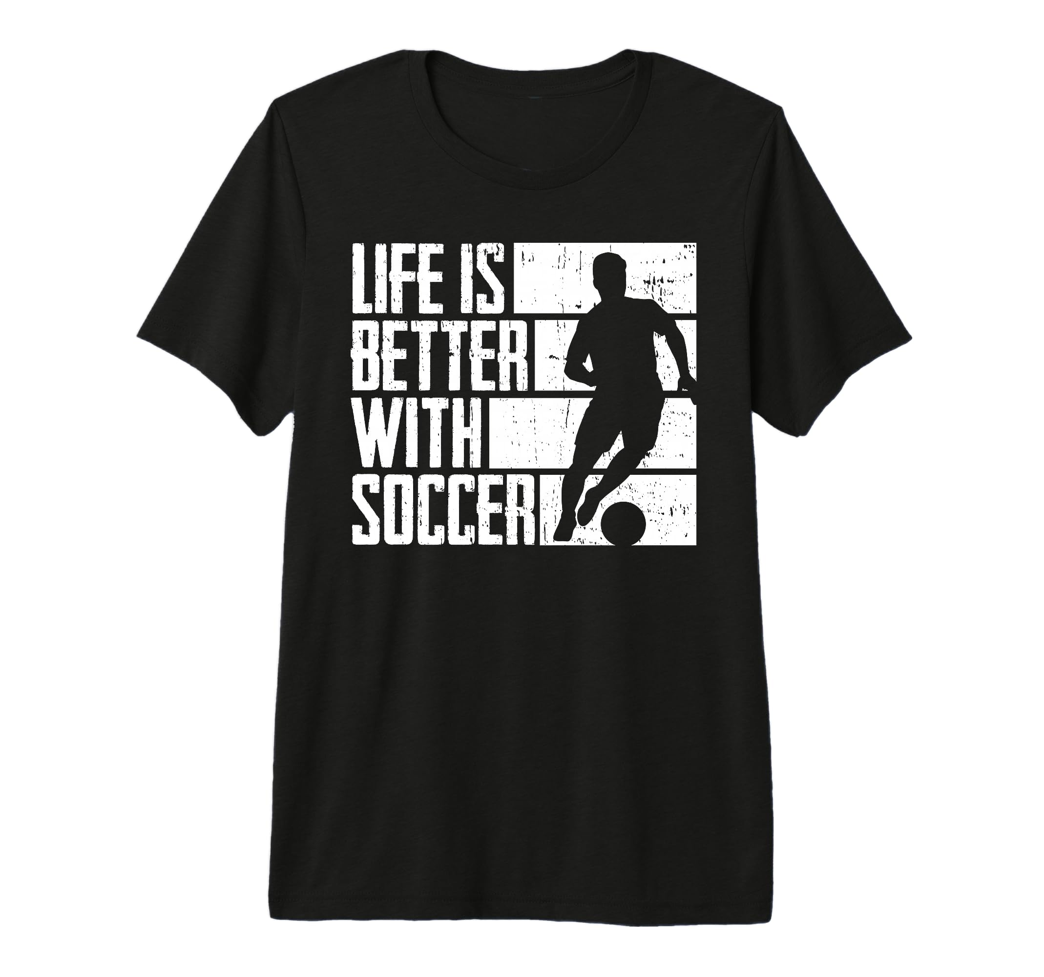 Mens Funny Better Soccer Tri Blend T-Shirt - Trendy Graphic for Adults - T-Shirt, Sweatshirt, Hoodie
