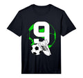 9Th Birthday Soccer Player Football 9 T-Shirt - Novelty Apparel Unisex - T-Shirt, Sweatshirt, Hoodie