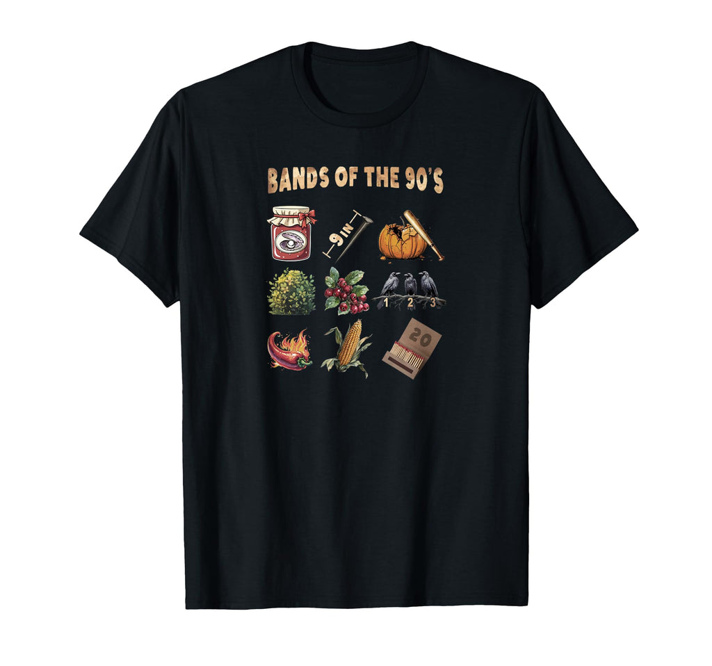 Popular Music Bands 90S Band T-Shirt - Casual Everyday Wear Men Women - T-Shirt, Sweatshirt, Hoodie