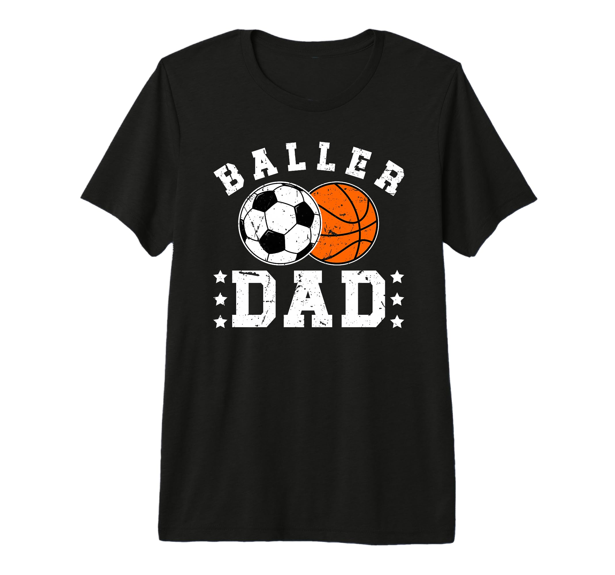 Mens Baller Dad Soccer T-Shirt - Casual Everyday Wear for Adults - T-Shirt, Sweatshirt, Hoodie