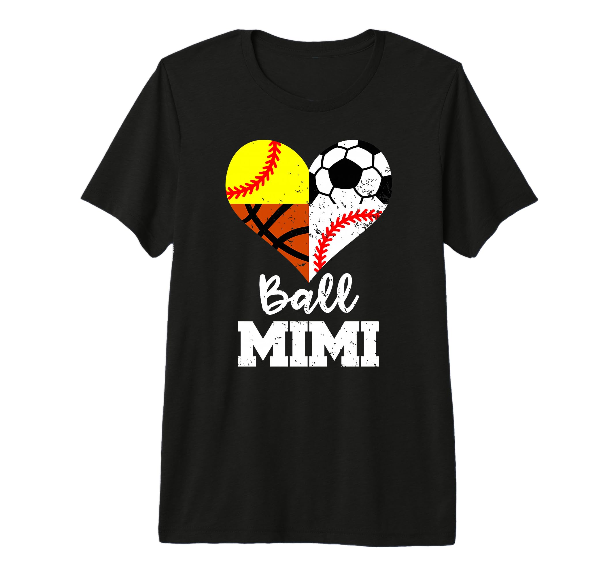 Ball Mimi Soccer Baseball Softball T-Shirt - Trendy Graphic for Adults - T-Shirt, Sweatshirt, Hoodie