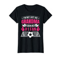 Funny Soccer Not Just His Grandma Im T-Shirt - Minimalist Print for Adults - T-Shirt, Sweatshirt, Hoodie
