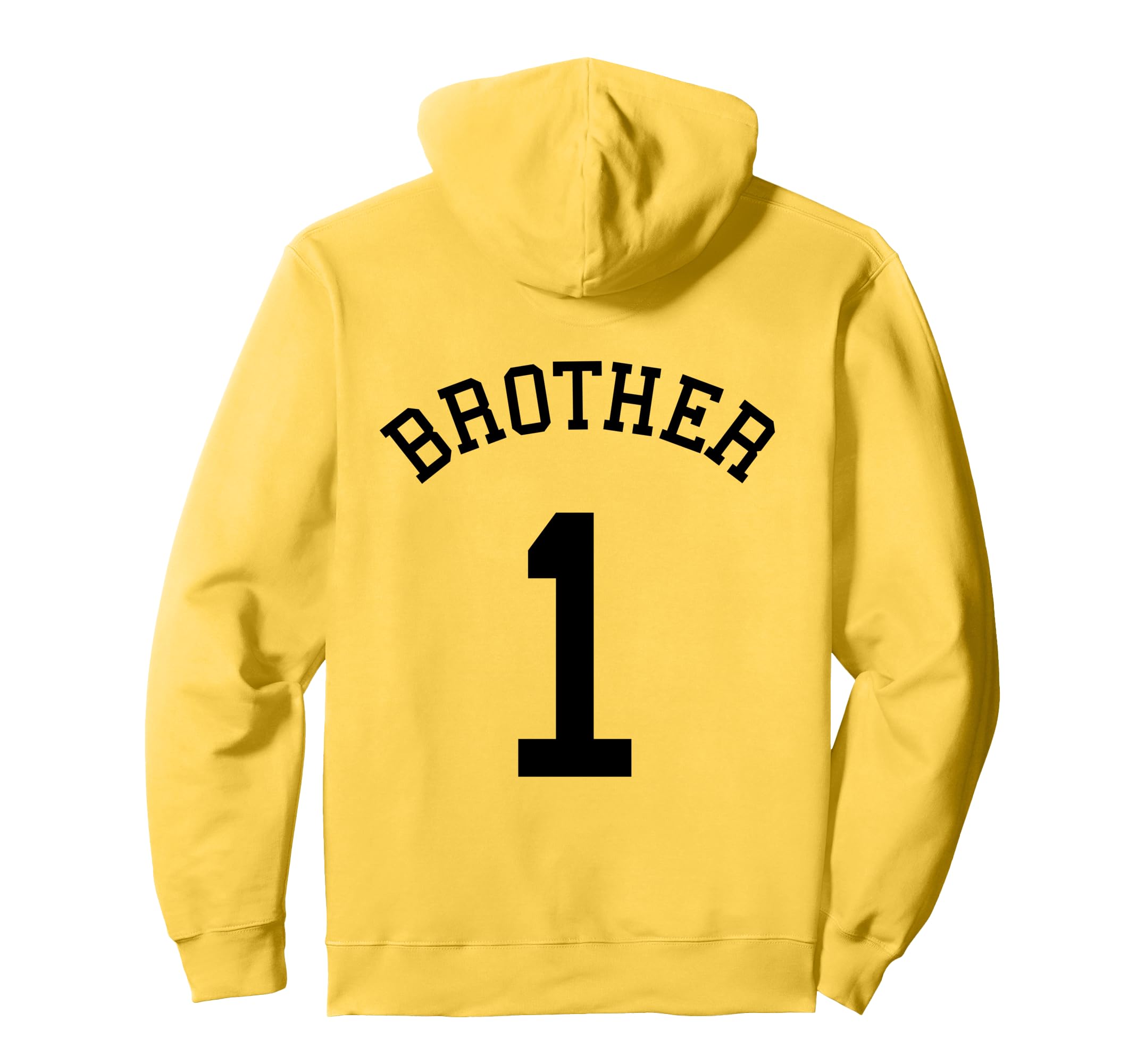 Brother Team No 1 Soccer Handball Hoodie - Fun Novelty Design for Adults - T-Shirt, Sweatshirt, Hoodie